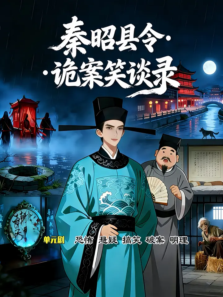 好看漫剧秦昭县令:诡案笑谈录作品封面